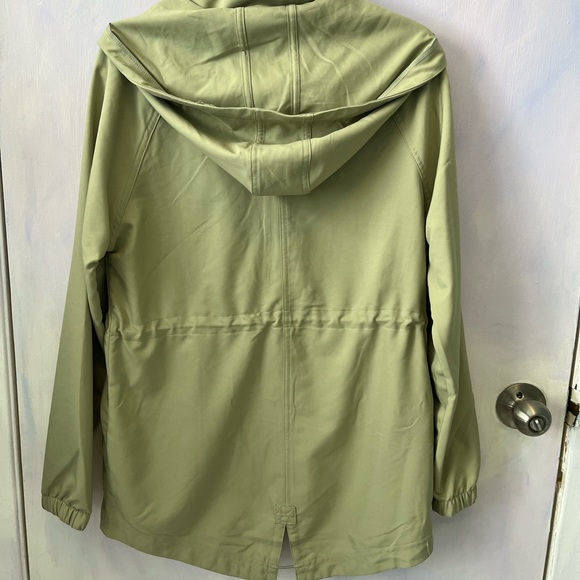 Sage Green Rain Jacket - Picture 2 of 3